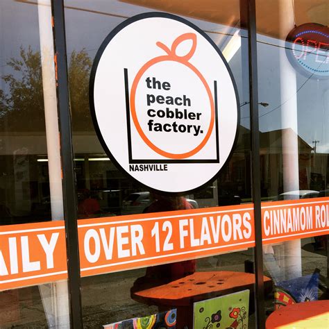 The cobbler factory - Thu 12:00 PM - 10:00 PM. Fri 12:00 PM - 10:00 PM. Sat 12:00 PM - 10:00 PM. (513) 321-0263. https://www.peachcobblerfactory.com. Welcome to the "Peach Cobbler Factory" Cincinnati's Premier Dessert DestinationEmbark on a delightful dessert journey in Cincinnati, Ohio, with the Peach Cobbler Factory! Situated in the heart of the city, our dessert ...